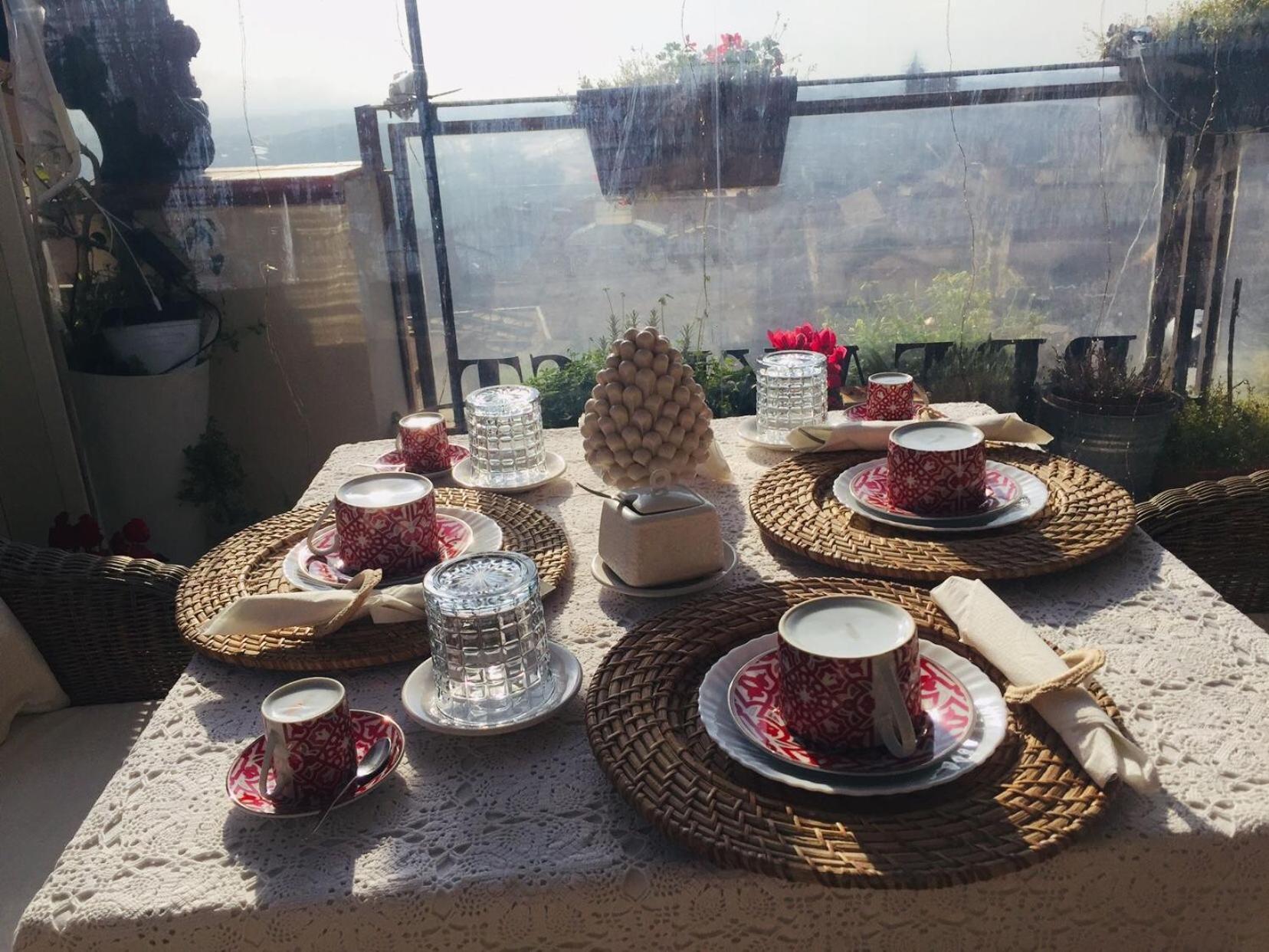 Casa Tipica Siciliana Patronale Home Bedandbreakfast Tremetrisoprailcielo Camere Con Vista, Colazione Interna In Terrazzo Panoramico カルタジローネ エクステリア 写真