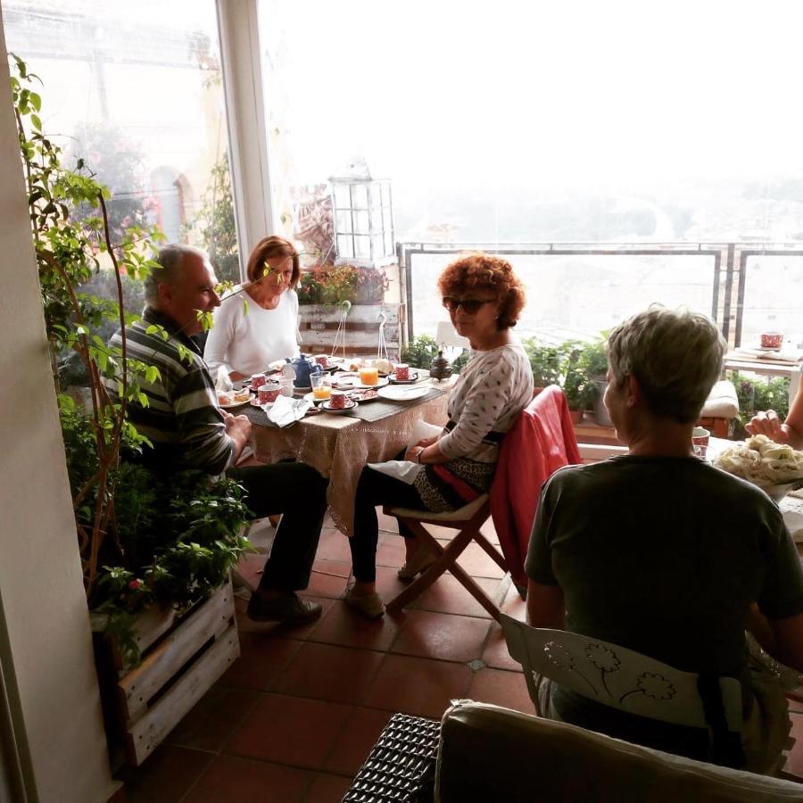 Casa Tipica Siciliana Patronale Home Bedandbreakfast Tremetrisoprailcielo Camere Con Vista, Colazione Interna In Terrazzo Panoramico カルタジローネ エクステリア 写真
